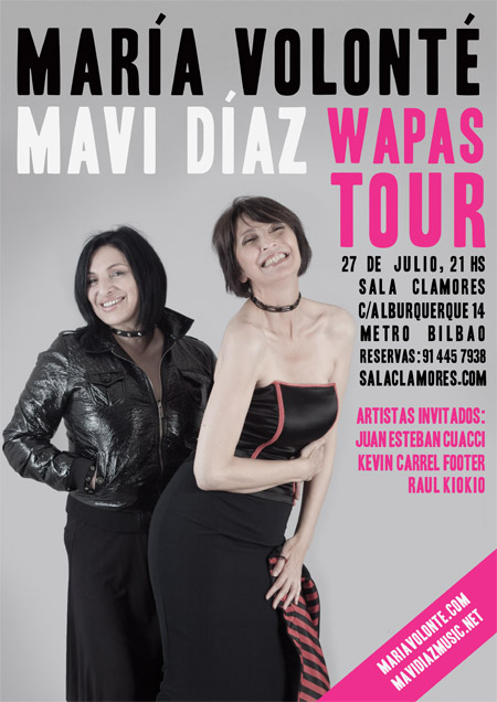 Maria Volonte / Mavi Diaz: Wapas Tour 2010