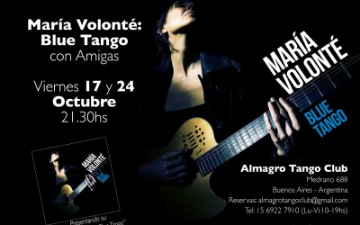 María Volonté: Blue Tango con Amigas