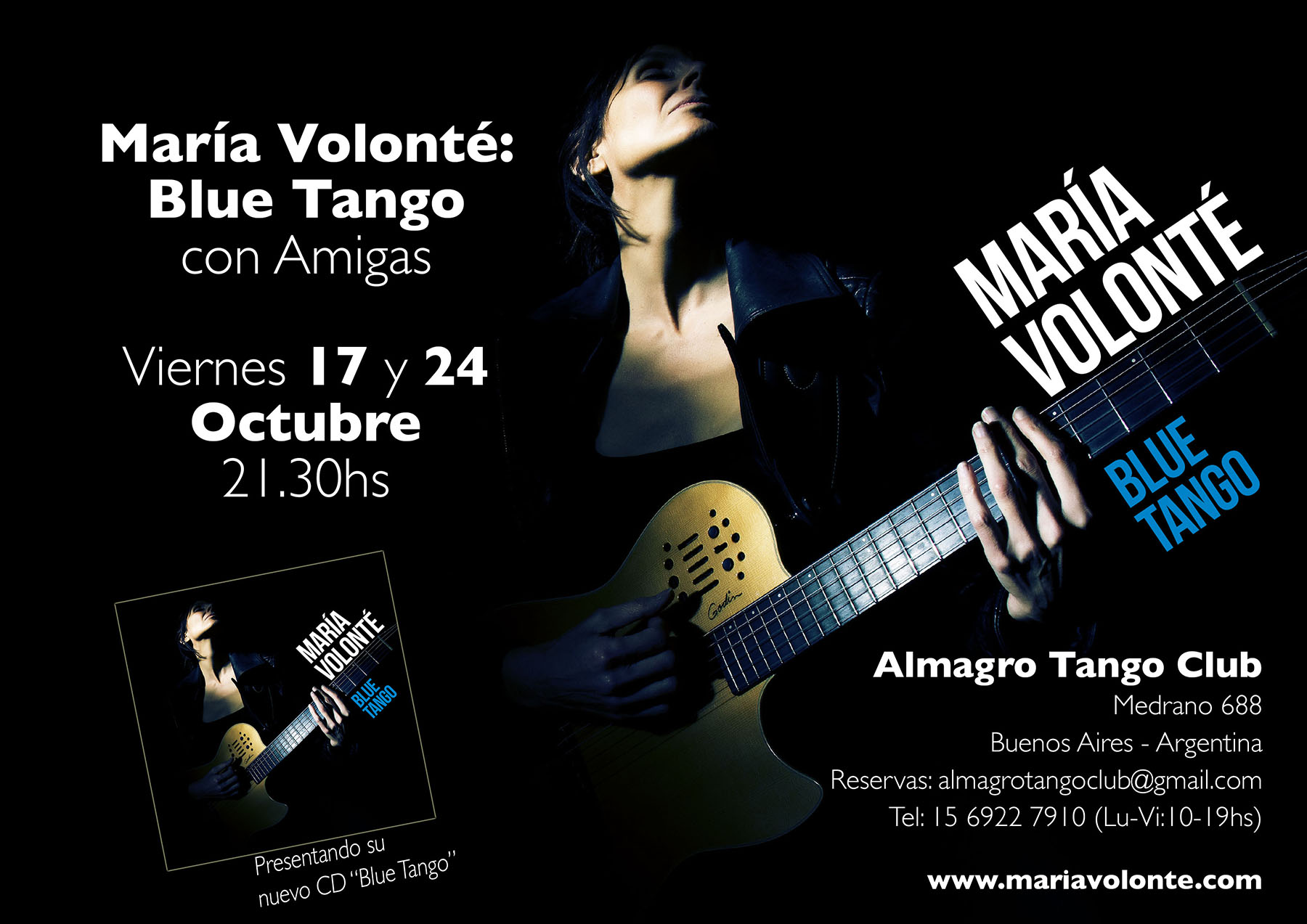 María Volonté: Blue Tango con Amigas